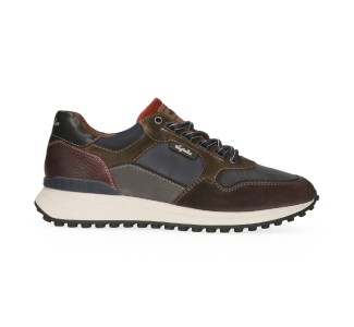 Australian Oxford Leather Blauw