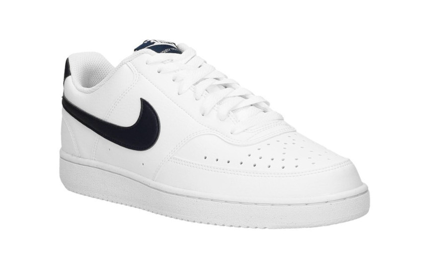 Nike WMNS Court Vision Low Wit Zwart