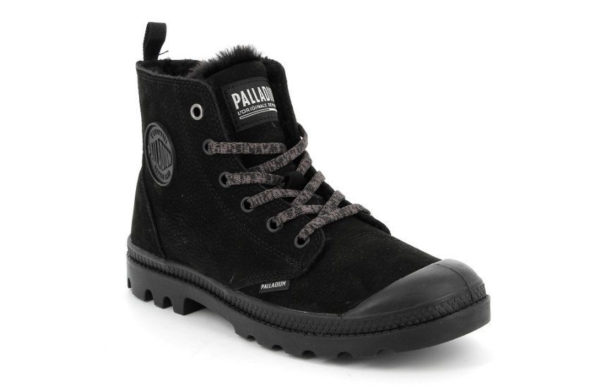 Palladium Pampa Hi Zip WL Zwart