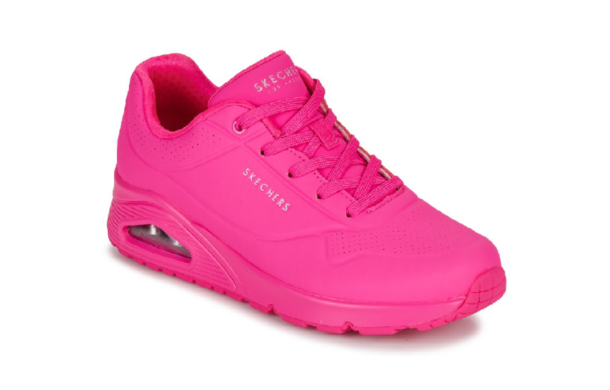 Skechers 73667 Uno Night Shades Hot Pink