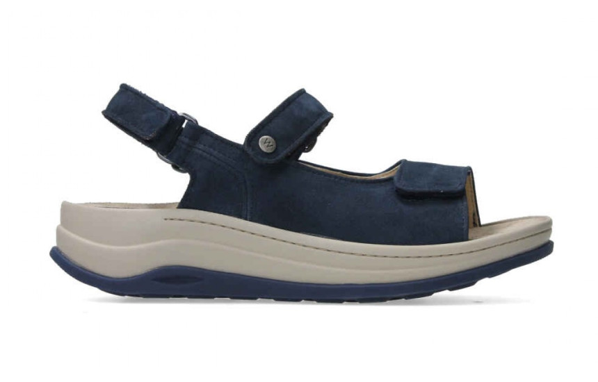 Wolky 03350 Adura Denim Blauw